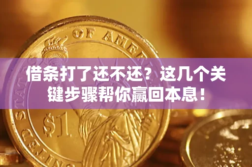 济南借条打了还不还？这几个关键步骤帮你赢回本息！