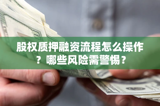 济南股权质押融资流程怎么操作？哪些风险需警惕？