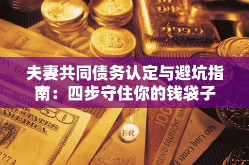 济南夫妻共同债务认定与避坑指南：四步守住你的钱袋子