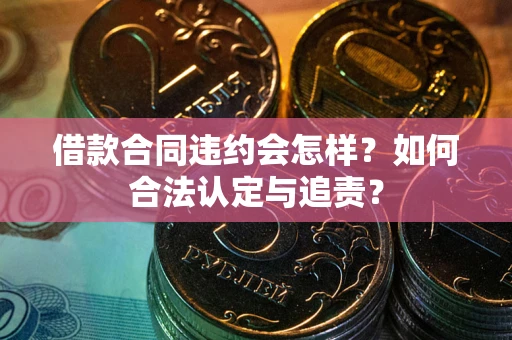 济南借款合同违约会怎样？如何合法认定与追责？